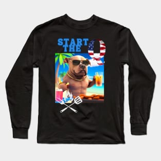 Start the Q Long Sleeve T-Shirt